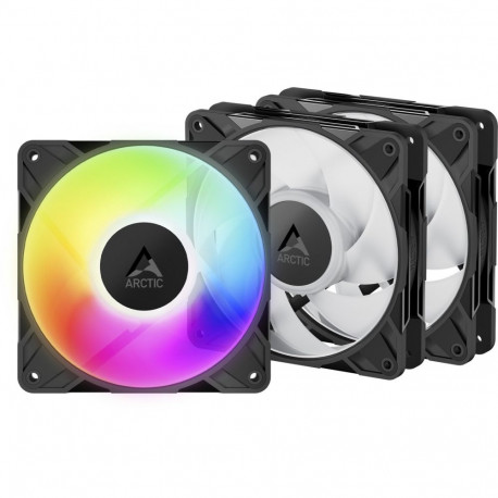 Ventilaatorid P12 Pro A-RGB 3-tk komplekt 120mm, must