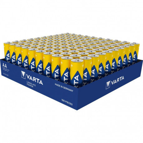Longlife Power Batterie LR06 Tray, AA (Mignon) (100 Stück)