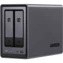 Ugreen DXP2800 + 2x 4TB Seagate IronWolf HDD Bundle, NAS