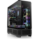 Thermaltake View 600 TG Black, Full-Tower Case Black, Tempered Glass