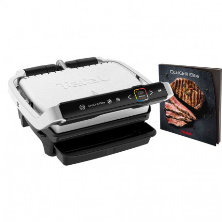 Optigrill kontaktgrill GC707D deluxe 2000W, hõbe/must