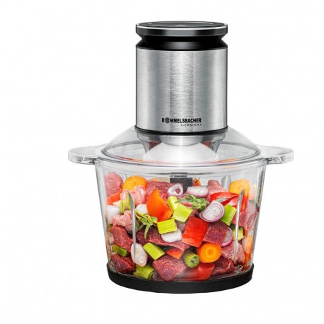Mitmeotstarbeline peenestaja MZ 800 800W klaasist anum 2,7l, roostevaba teras/must