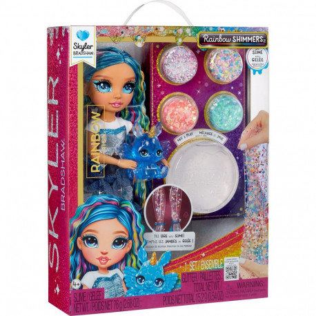 MGA Entertainment Rainbow High Shimmers with Slime - Skyler, doll