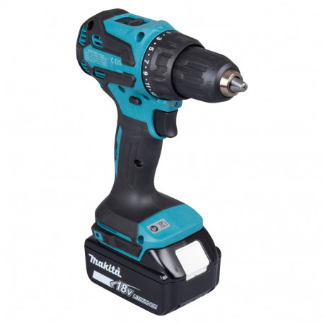 Akku-Bohrschrauber DDF490Z, 18Volt (blau/schwarz, ohne Akku und Ladegerät)