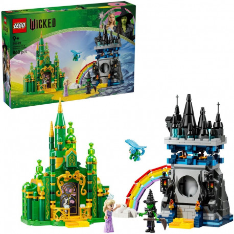LEGO 75689 75689 Wicked Emerald City & Kiamo Ko Castle, construction toy
