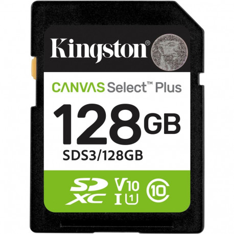 Canvas Select Plus mälukaart 128GB SDXC (UHS-I U1, Class 10, V10)