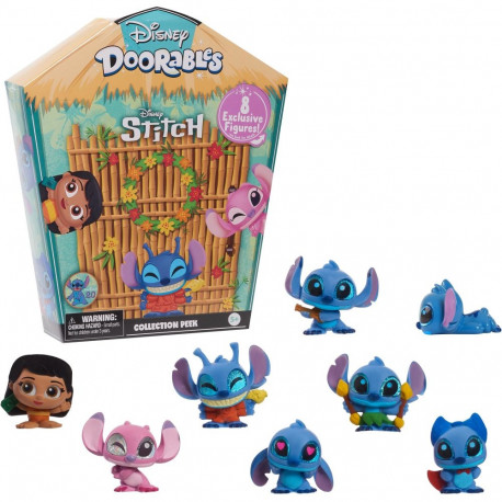 Disney Doorables Stitch Sammelfiguren Box mit 8 exklusiven Figuren
