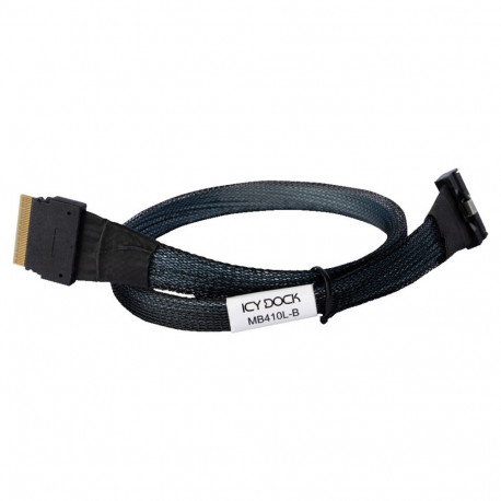 Kabel MCIO x8 SFF-TA-1016 > SlimSAS x8 SFF-8654 (schwarz, 50cm)