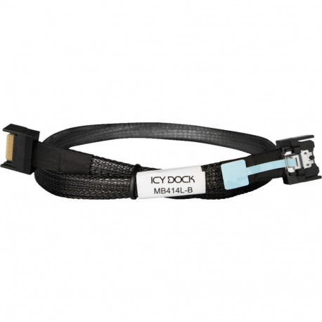 Kabel MCIO x4 SFF-TA-1016 > MCIO x4 SFF-TA-1016 (schwarz, 50cm)