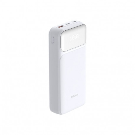 akupank DPP-201 20000mAh 1x USB-A 2x USB-C PD 3.0 QC 3.0, valge