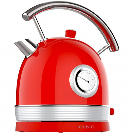 Thermosense veekeetja 420 retro 2200W 1,8L, helepunane/roostevaba teras