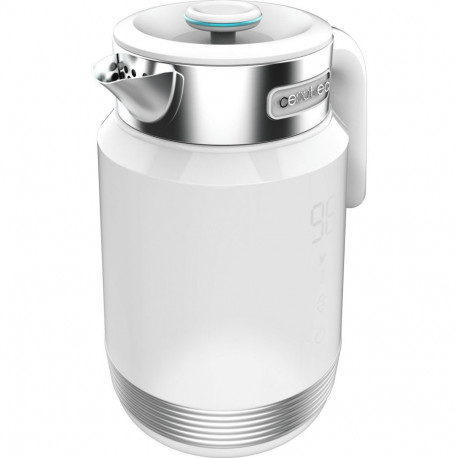 ThermoSense 600 Touch White Electric Kettle (weiß/edelstahl, 2.200 Watt, 1,7 Liter)
