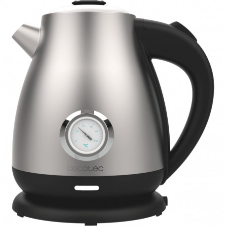 Thermosense veekeetja 620 Retro Steel 2200W 1,7L roostevaba teras, must