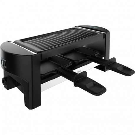 Raclette-grill 3200 Pocket 320W 2-kohaline, must/roostevaba teras