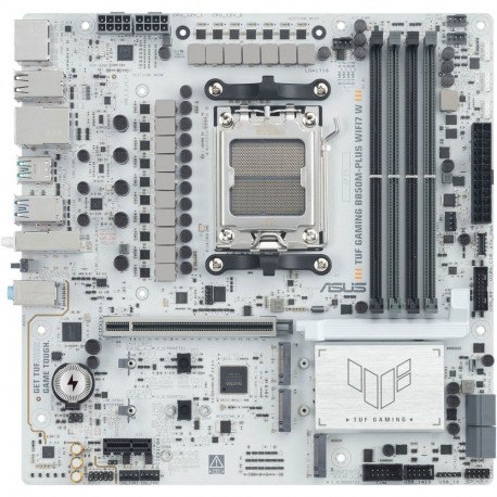 ASUS TUF GAMING B850M-PLUS WIFI7 WHITE - Socket AM5 - motherboard