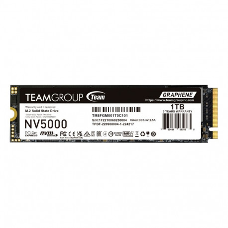 Team Group NV5000 1 TB SSD PCIe 4.0 x4 NVMe | M.2 2280 | Graphene Heatsink