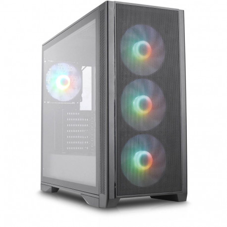 Silentware Air 1000, tower case black, tempered glass