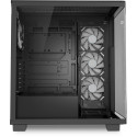 Sharkoon ELITE SHARK CA500 , Tower case black, Tempered Glass x 2