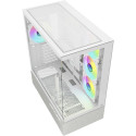 Sharkoon AK7 ARGB, tower case white, tempered glass x 2