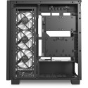 Sharkoon ELITE SHARK CA500 , Tower case black, Tempered Glass x 2