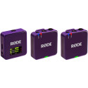 Rode Microphones Wireless GO (Gen 3), microphone purple