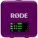 Rode Microphones Wireless GO (Gen 3), microphone purple