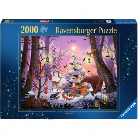 Ravensburger Puzzle - Christmas in the Forest 2000 pieces