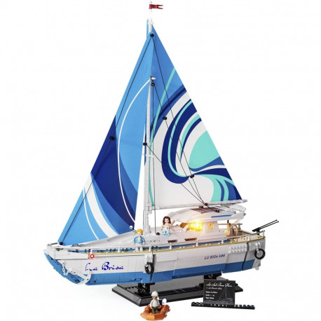 Lumibricks The Sailboat: La Brise, construction toy