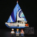 Lumibricks The Sailboat: La Brise, construction toy