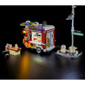 Lumibricks Chili Dog Trailer, construction toy
