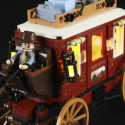 Lumibricks Western Stagecoach, construction toy