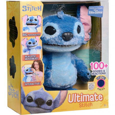 Disney plüüsnukk Ultimate Stitch interaktiivse funktsiooniga