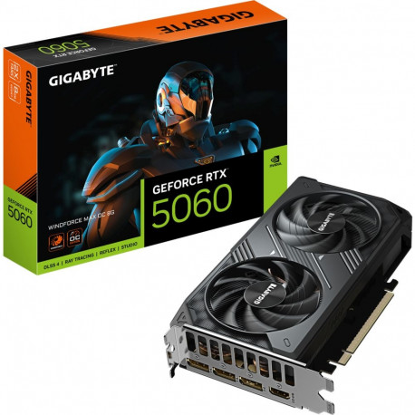 GeForce RTX 5060 WINDFORCE MAX OC 8G (DLSS 4, 3x DisplayPort, 1x HDMI 2.1)