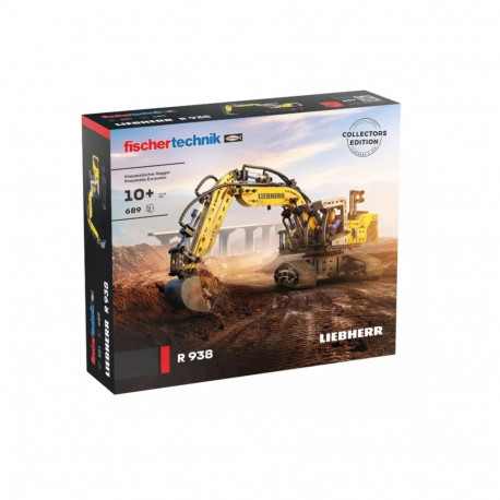 fischertechnik Liebherr R 938 Pneumatic Excavator, construction toy