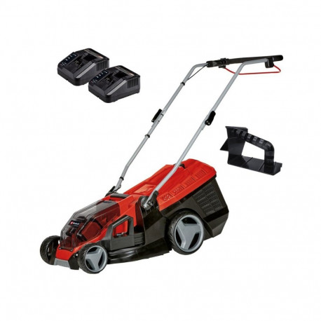 EINHELL Cordless Lawnmower GE-CM 36/36 Li M - Solo, 36Volt (2x18V) red/black, without battery and ch