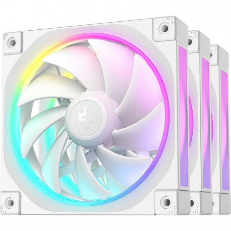 DeepCool FL12, case fan white, 3-pack, 120 mm