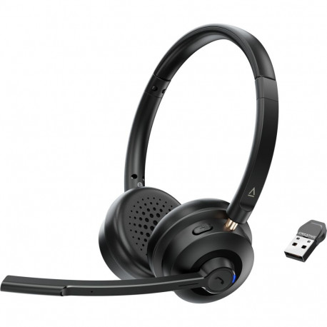Creative Chat Wireless, black headset, USB dongle, Bluetooth