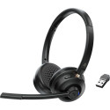 Creative Chat Wireless, black headset, USB dongle, Bluetooth