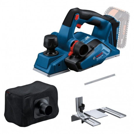 Akku-Falzhobel GHO 18V-26 Professional solo, 18Volt (blau/schwarz, ohne Akku und Ladegerät)