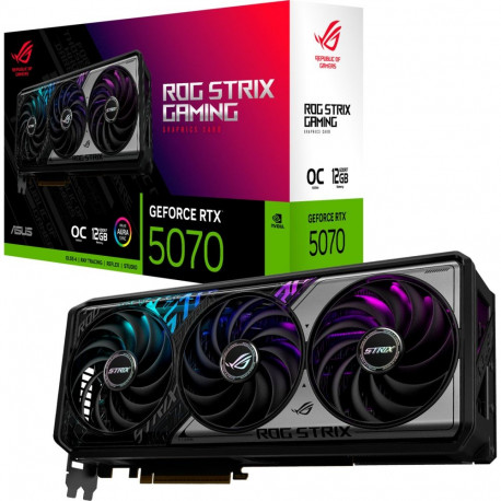 ASUS GeForce RTX 5070 ROG Strix GAMING OC, graphics card DLSS 4, 3x DisplayPort, 2x HDMI 2.1