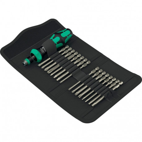 Kraftform bitikomplekt Kompakt 60 RA-R Imperial 1 17-osaline 1/4" tolline rattamehhanism Rapidaptor 