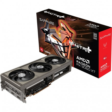 SAPPHIRE Radeon RX 9060 XT NITRO+ 16GB, graphics card