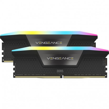 Corsair DDR5 - 32GB - 6000 - CL - 38 (2x 16 GB) Dual Kit, RAM Black, CMH32GX5M2B6000C38, Vengeance R