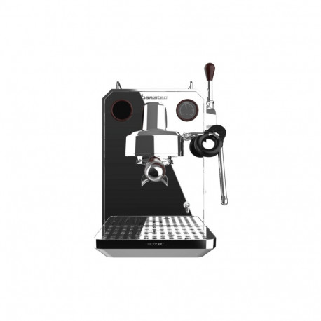 Baristeo Intima Siebträgermaschine (silber/edelstahl, Thermoblock)