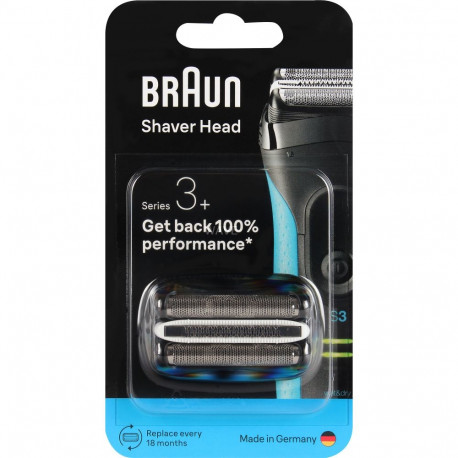 Braun Series 3 combo pack 32B, shaving head black
