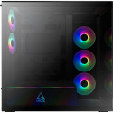 ARCTIC Xtender, tower case black (matt), tempered glass x 2 (tinted)