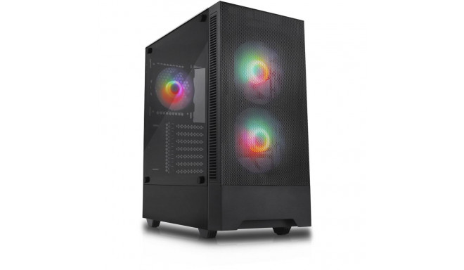 Flow 100 (schwarz, Tempered Glass)