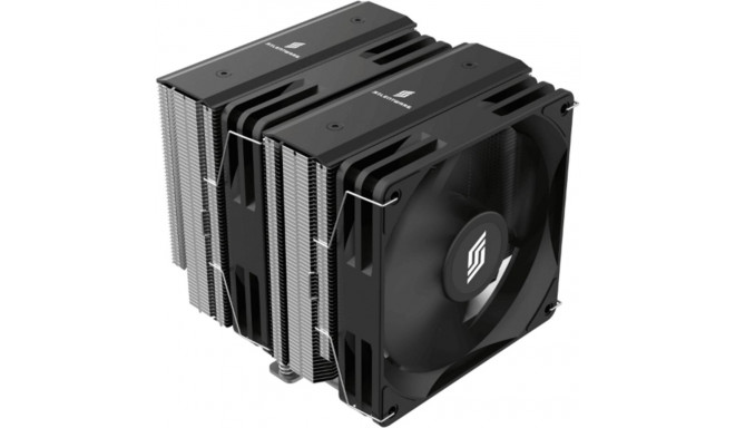 Titan ventilaator Performance 120mm, must/hõbedane