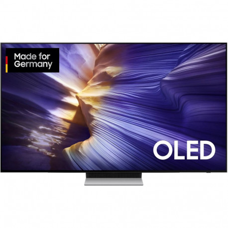 SAMSUNG GQ83S90FAEXZG, OLED TV - 83 - black/silver, UltraHD/4K, Vision AI, PVR, twin tuner, 100Hz pa