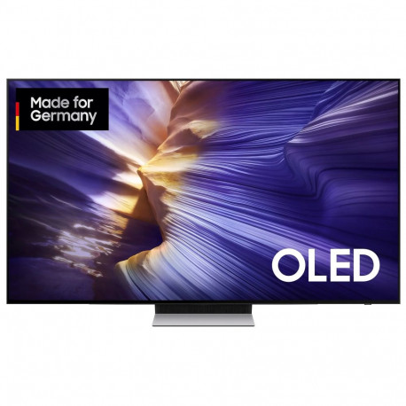 SAMSUNG GQ77S90FAEXZG, OLED TV - 77 - black/silver, UltraHD/4K, Vision AI, PVR, twin tuner, 100Hz pa